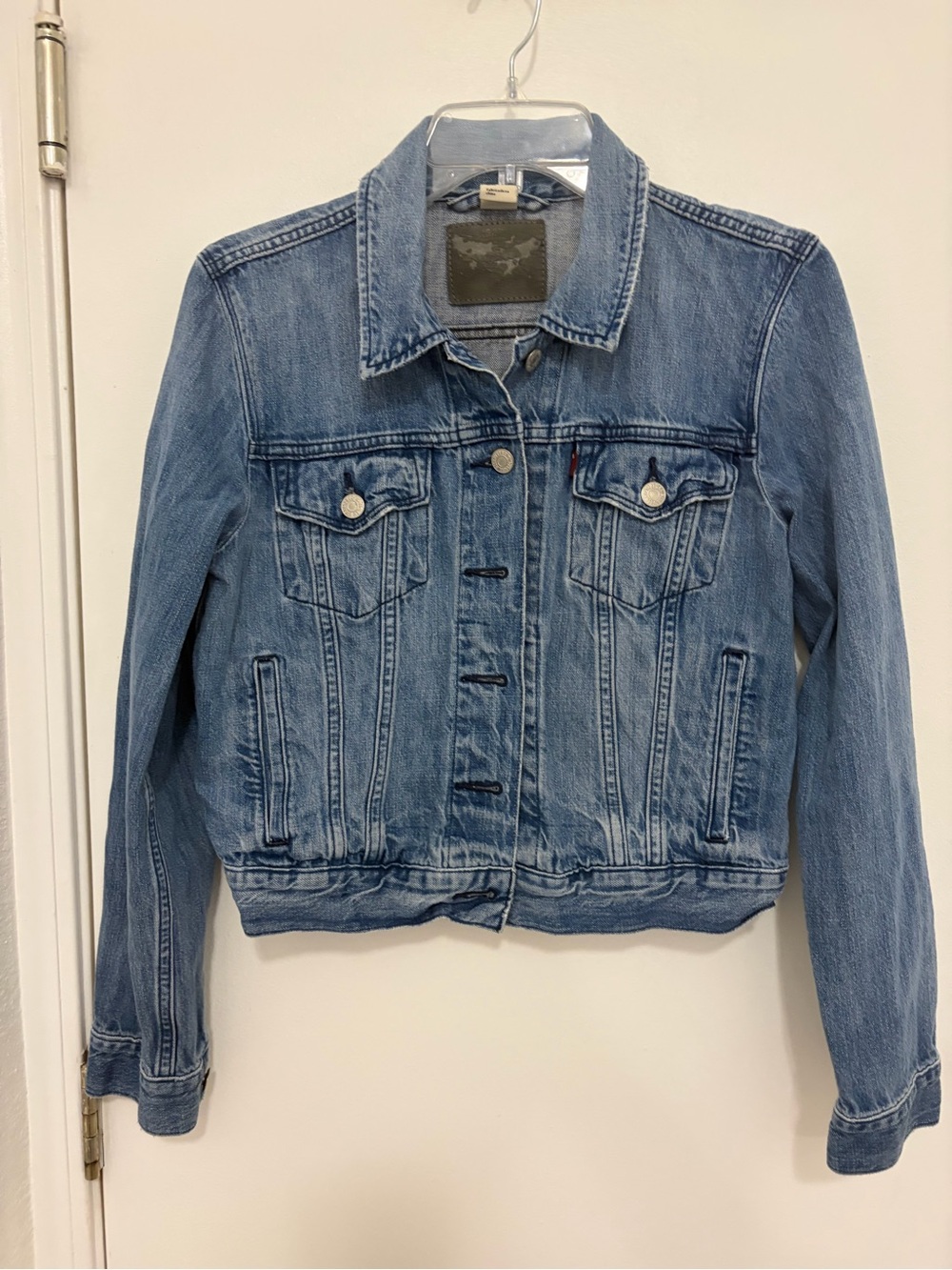 Levi's Light Blue Denim Trucker Jacket - Women